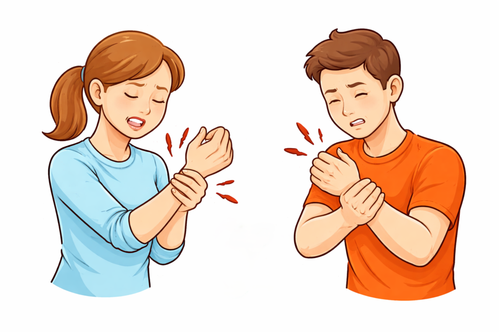 손목 통증 원인과 스트레칭 물리치료사 추천