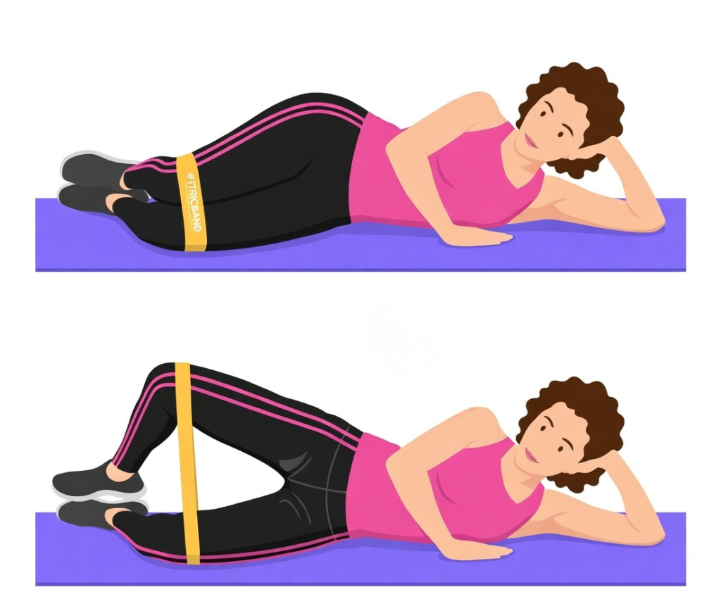 이상근증후군 클램쉘 운동